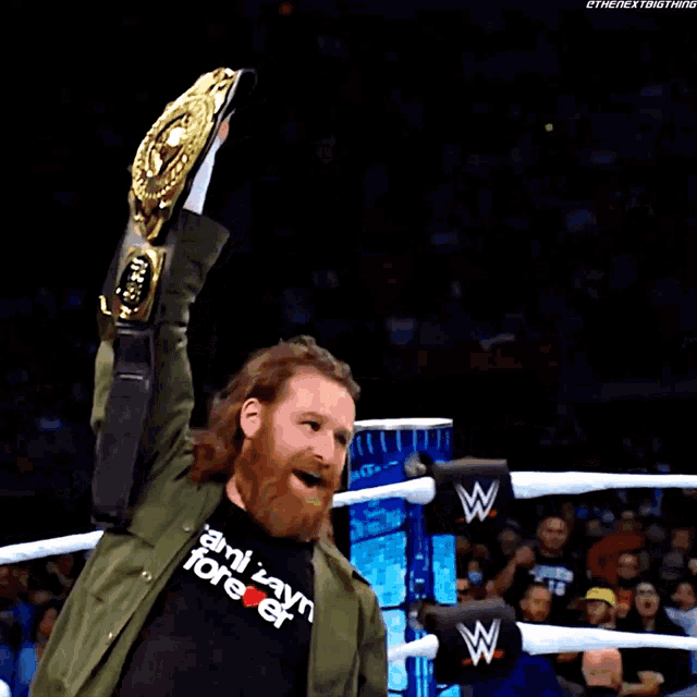 Sami Zayn Intercontinental Champion GIF