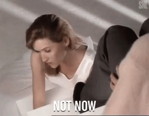 Not Now Refuse GIF - Not Now Refuse Rejected GIFs