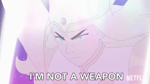 Im Not A Weapon Shera GIF - Im Not A Weapon Shera Shera And The Princesses Of Power GIFs