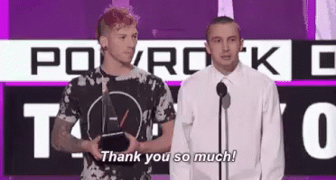Thank You So Much GIF - Am As Live Am As American Music Awards2016 GIFs