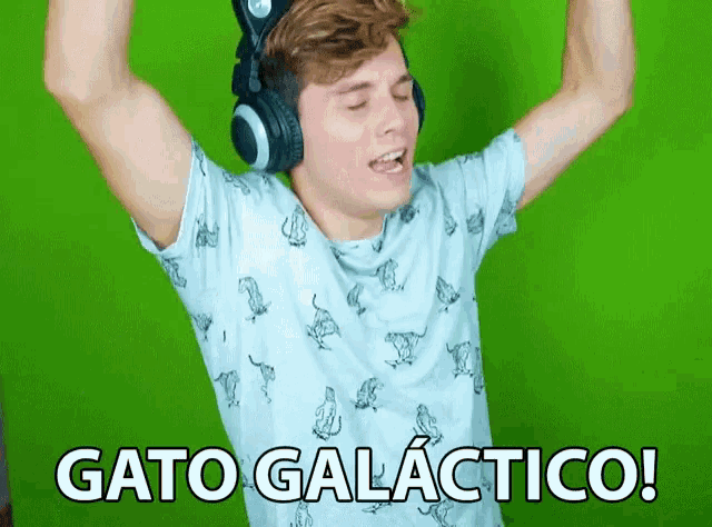 Gato Galactico Vinheta GIF - Gato Galactico Vinheta Screaming GIFs