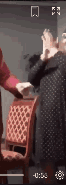 a screenshot of a video with a time of -55 seconds
