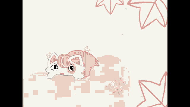 a cartoon drawing of a squirrel with the name cloudie