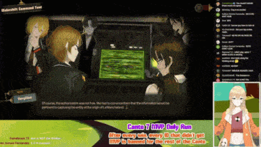 a screenshot of a video game that says canta 7 mvp only rm