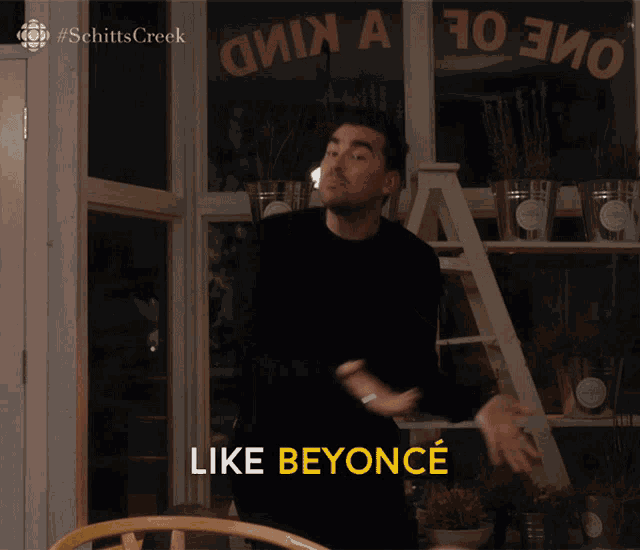 I Excel As A Solo Artist Like Beyonce Dan Levy GIF - I Excel As A Solo Artist Like Beyonce Dan Levy David GIFs