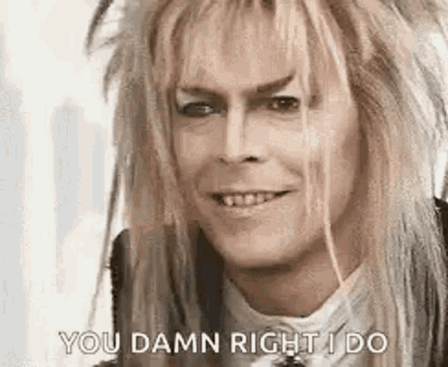 David Bowie Smile GIF - David Bowie Smile Damn Right GIFs