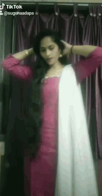 Salwar Suit Girl Traditional Girl GIF - Salwar Suit Girl Traditional Girl Dress GIFs