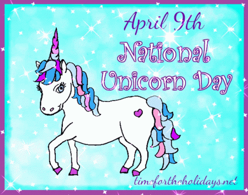 Unicorn National Unicorn Day GIF - Unicorn National Unicorn Day April9th GIFs