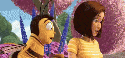 Bee Movie GIF - Bee Movie Shock GIFs