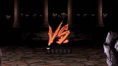 a video game screen shows a woman standing in front of a man with the word finish in red letters