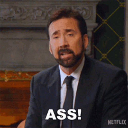 Ass Nicolas GIF - Ass Nicolas Cage GIFs