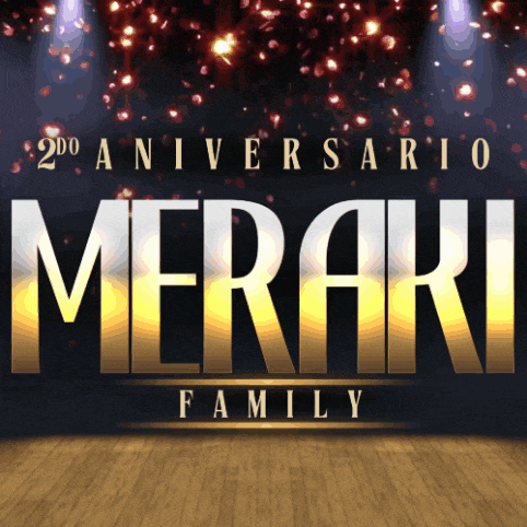 a poster for the 2nd aniversario merari family