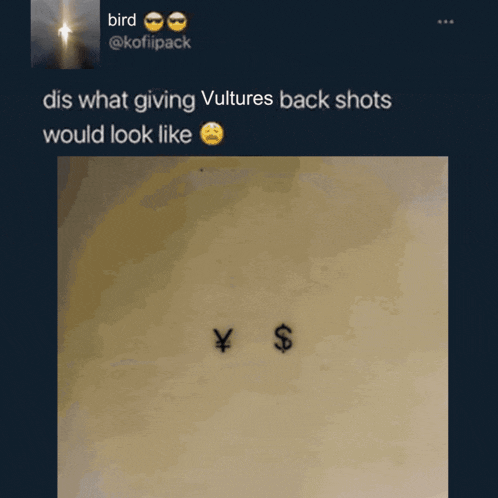 Vultures Backshots GIF - Vultures Backshots Kanye West GIFs
