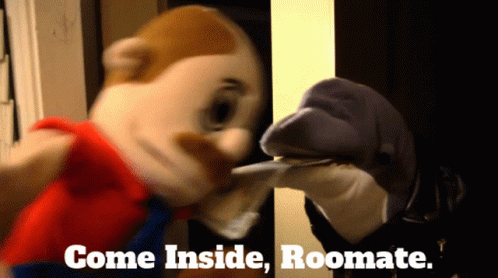 Sml Marvin GIF - Sml Marvin Come Inside Roomate GIFs