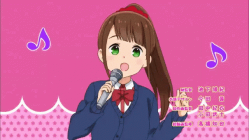 Aru Anime GIF - Aru Anime Singing GIFs