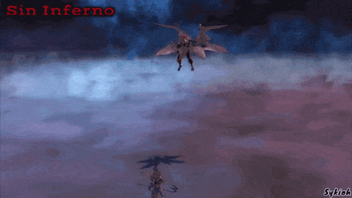 sin inferno is the name of the video game shown here