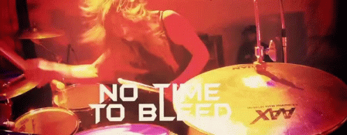 No Time To Bleed Drummer GIF - No Time To Bleed No Time Drummer GIFs