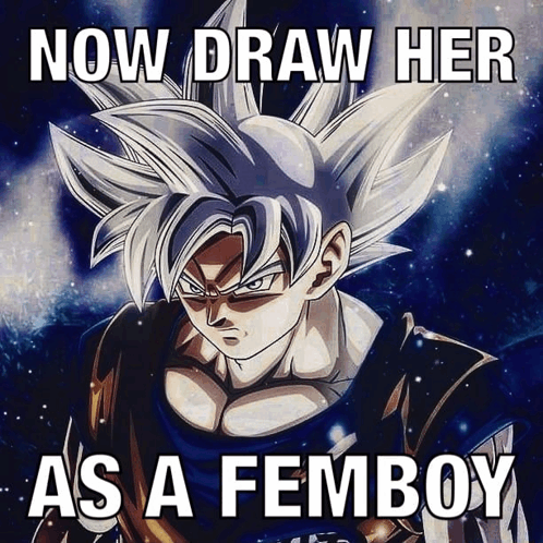 Femboy Goku GIF - Femboy Goku Goku Ultra Instinct GIFs