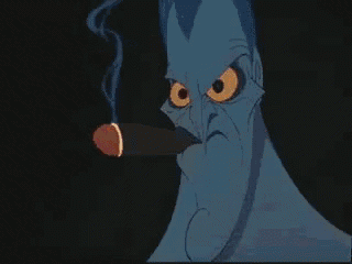 a cartoon character with a long nose is eating a carrot .
