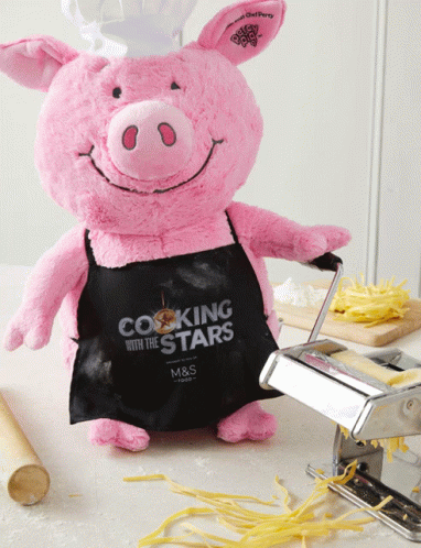 Chef Percy Pig Cooking With The Stars Percy GIF - Chef Percy Pig Percy Pig Cooking With The Stars Percy GIFs