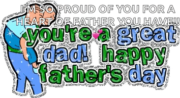 i 'm so proud of you for a heart of father you have !
