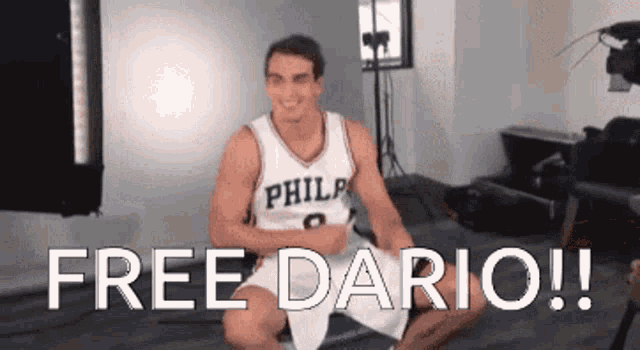 Free Dario Dario Saric GIF - Free Dario Dario Saric Sharky GIFs