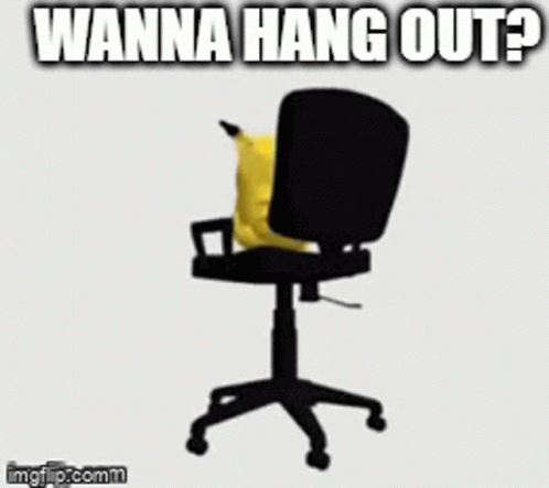 Pikachu Meme Hang Out GIF - Pikachu Meme Hang Out Friends GIFs