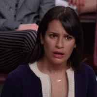 What Glee GIF - What Glee Surprised GIFs