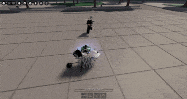 a screenshot of a video game with the name scorching blade on the bottom