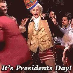 Its Presidents Day GIF - George Washington Dance GIFs