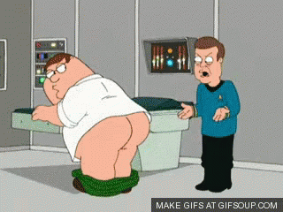 Helloooo - Family Guy GIF - Family Guy Doctor Mc Coy Seth Mac Farlane GIFs