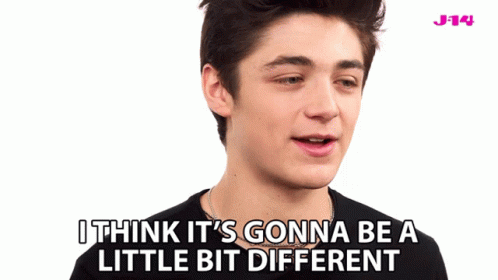 I Think Its Gonna Be A Little Bit Different Asher Angel GIF - I Think Its Gonna Be A Little Bit Different Asher Angel Little Bit Different GIFs