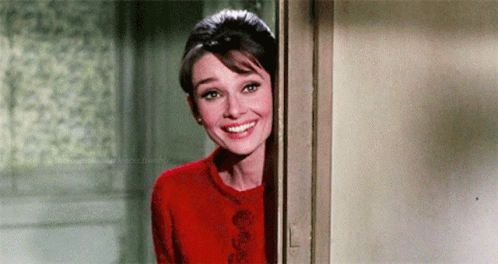 Audrey Hepburn Laugh GIF - Audrey Hepburn Laugh Charade GIFs