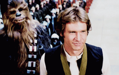 Star Wars Han Solo GIF - Star Wars Han Solo Wink GIFs