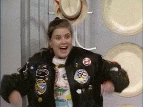 Jump Excited GIF - Jump Excited Jacket GIFs