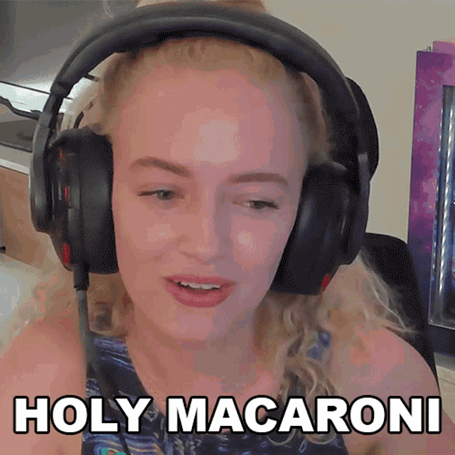 Holy Macaroni Mimi GIF - Holy Macaroni Mimi Michaela Lintrup GIFs