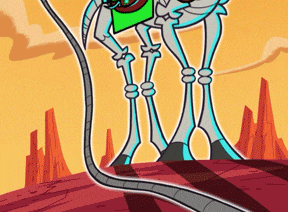 a cartoon drawing of a skeleton riding a horse