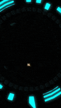 lightning strikes in a dark room with a clock behind it
