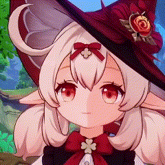 a close up of a cartoon character wearing a red hat and a red bow .