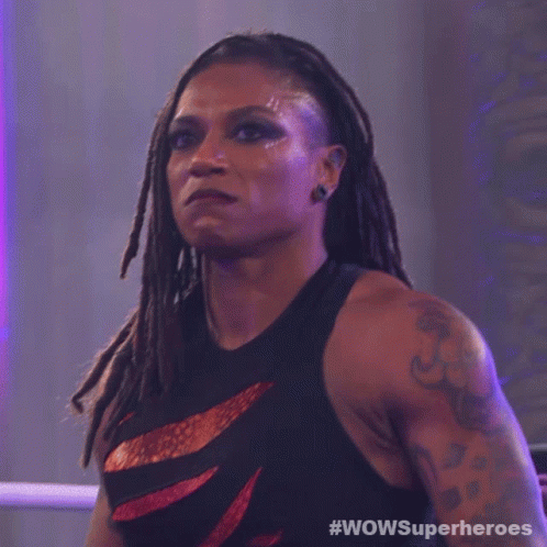 Angry The Beast GIF - Angry The Beast Wow Women Of Wrestling GIFs