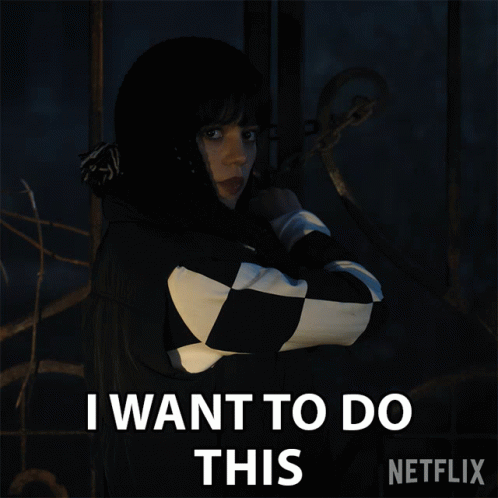 I Want To Do This Wednesday Addams GIF - I Want To Do This Wednesday Addams Jenna Ortega GIFs
