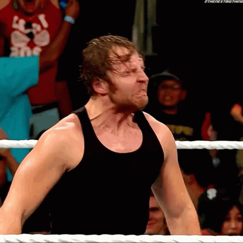 Dean Ambrose Excited GIF - Dean Ambrose Excited Cant Contain Excitement GIFs