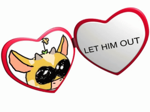 Let Him Out Heart Locket GIF - Let Him Out Heart Locket Meimeinzu GIFs
