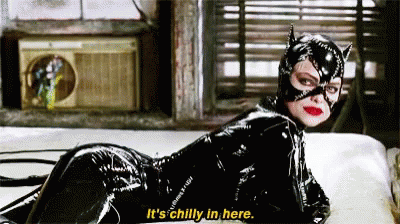 Cat Woman Its Chilly In Here GIF - Cat Woman Its Chilly In Here GIFs