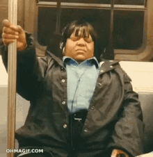 Lady Grinding On The Train Music GIF - Lady Grinding On The Train Lady Grinding Music GIFs
