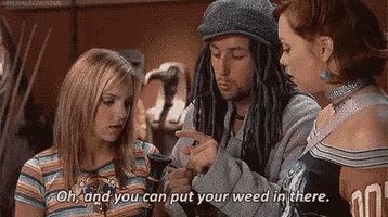 Weed You Can Put Your Weed In There GIF - Weed You Can Put Your Weed In There Adam Sandler GIFs