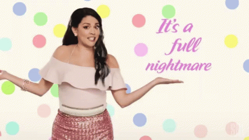 Cecily Strong Nightmare GIF - Cecily Strong Nightmare Its A Full Nightmare GIFs