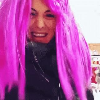 Laughing Purple Hair GIF - Laughing Purple Hair Lmfao GIFs