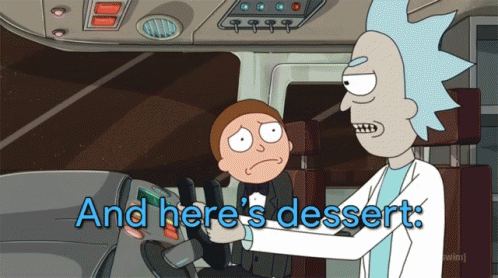 Rick Sanchez Dessert GIF - Rick Sanchez Dessert Rick And Morty GIFs