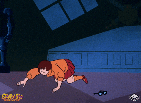 Velma Cant Find Her Glasses Scooby Doo GIF - Velma Cant Find Her Glasses Velma Scooby Doo GIFs